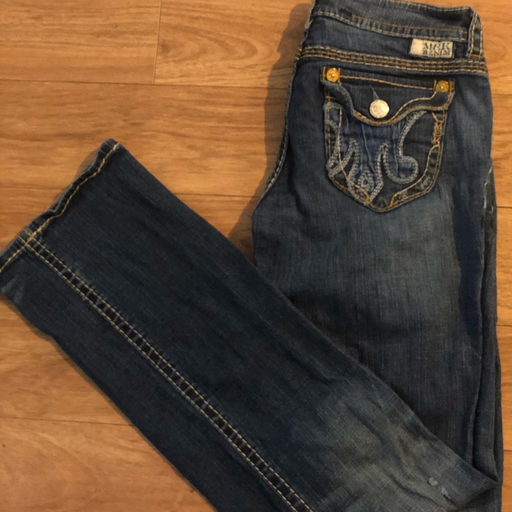 Size 26/34 Mek Denim jeans.